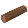 „Miller“ Estuche De Cuero Redondo Vintage Porta Plumas Rollo