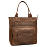 "Bonnie" Gran Bolsa de Cuero para Mujeres Shopper con Muchos Bolsillos