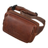 "Boston" Bandolera Cintura Hombre Piel