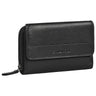 "Lissy" Cartera Mujer Cuero Grande Elegante Monedero con RFID