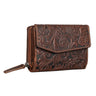 "Lark" Cartera Mujer Cuero Grande Vintage Con Protección RFID