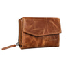 "Lark" Cartera Mujer Cuero Grande Vintage Con Protección RFID