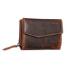 "Lark" Cartera Mujer Cuero Grande Vintage Con Protección RFID