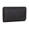 "Amanda" Cartera Mujer Grande Cuero Con Protección RFID Estilo Retro