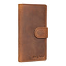 "Jewel" Cartera Mujer Cuero Vintage con Muchos Compartimentos