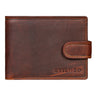"Larry" Billetera Hombre Cuero Protección RFID Monedero Piel
