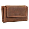 "Ira" Cartera Mujer Cuero Con Protección RFID Estilo Vintage Elegante