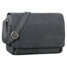 "Tom" Bolso Vintage De Cuero 15" Para Estudio, Oficina Y Universidad