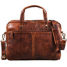 "Geralt" Bolsa Vintage De Cuero Messenger Maletín De Hombro
