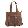 "Madeleine" Gran Bolso de Cuero para Mujeres Vintage