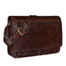 "Jan" Bolsa De Cuero Para Laptop 15,6" Para Hombre Y Mujer De Hombro