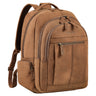 Segunda Opción "Alaric" XL Mochila de Cuero para Hombres Portátil 17 Pulgadas