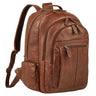 Segunda Opción "Alaric" XL Mochila de Cuero para Hombres Portátil 17 Pulgadas