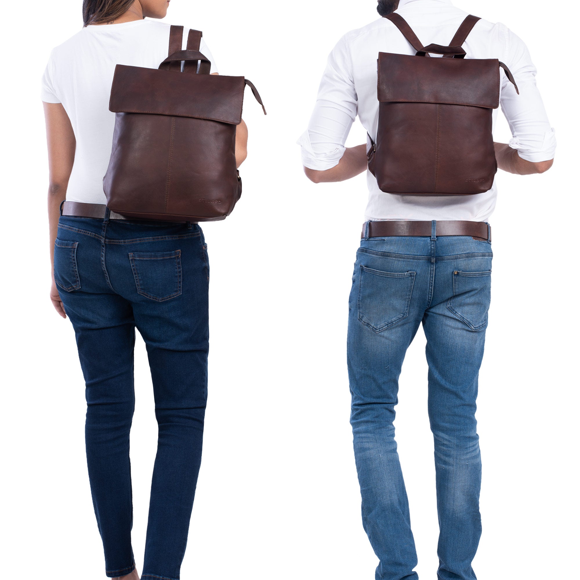 Leder Rucksack für MacBook 13.3 Zoll