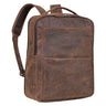 "Balduin" Mochila grande cuero portátiles