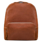 Lederrucksack Braun