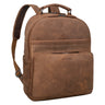 "Landon" Mochila Vintage para Portátil de Cuero