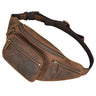 "Caspar" Vintage Bolso de Cintura Riñonera Piel Auténtica