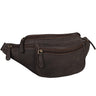 "Eliah" Riñonera o bolsa de cuero vintage