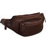 "Eliah" Riñonera o bolsa de cuero vintage