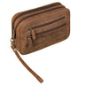 “Nero” Cartera De Mano Para Hombre Cuero Doble Compartimento Vintage