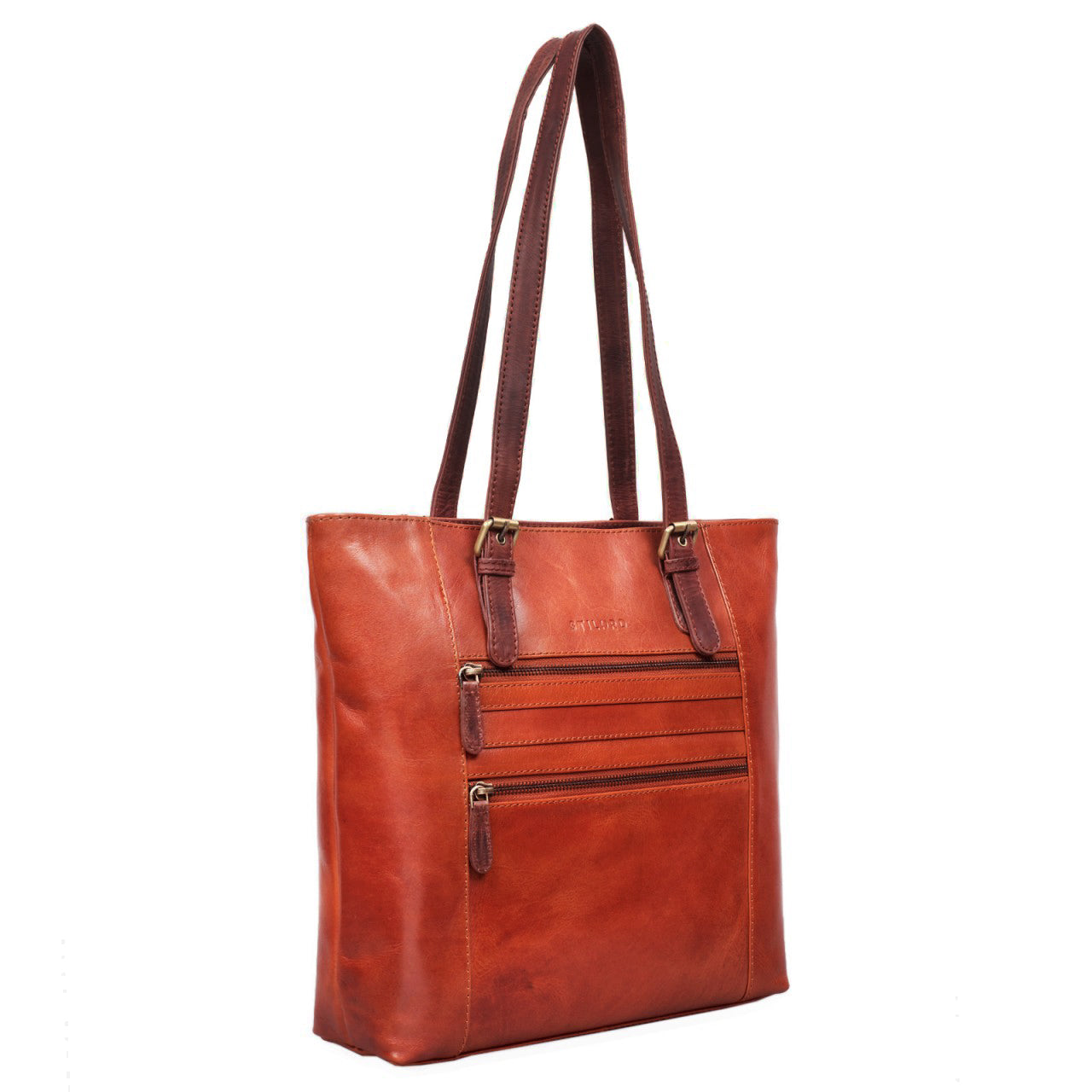 Handtasche aus echtem Leder Vintage