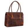 "Carrie" Gran Bolsa de Cuero Shopper para Mujeres Crossbody Bowling