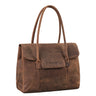 "Carrie" Gran Bolsa de Cuero Shopper para Mujeres Crossbody Bowling