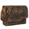 "Marlon" Bolsa De Cuero  Hombre Business Universidad Oficina Vintage