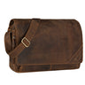 "Nick" Bolso De Cuero Para Hombre Y Mujer Unitasca 15,6"
