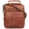 "Joe" Bolso De Cuero Hombre Bandolera De Moda Para Hombres