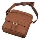 Vintage Ledertasche Retro braun
