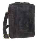 Braune Handtasche Echtleder Herren