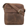 "Craig" Bolsa de Cuero para Hombre Pequeña y Práctica Bandolera