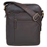 "Diego" Bolsa Vintage de Cuero para Hombre Pequeña para 9.7 Pulgadas