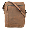 "Fox" Bolsa de Cuero para Hombre Vintage Messenger Pequeña y Elegante