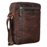 "Fox" Bolsa de Cuero para Hombre Vintage Messenger Pequeña y Elegante