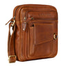 "Ryan" Bolso De Cuero Hombre Pequeño Vintage Para Llevar Al Hombro