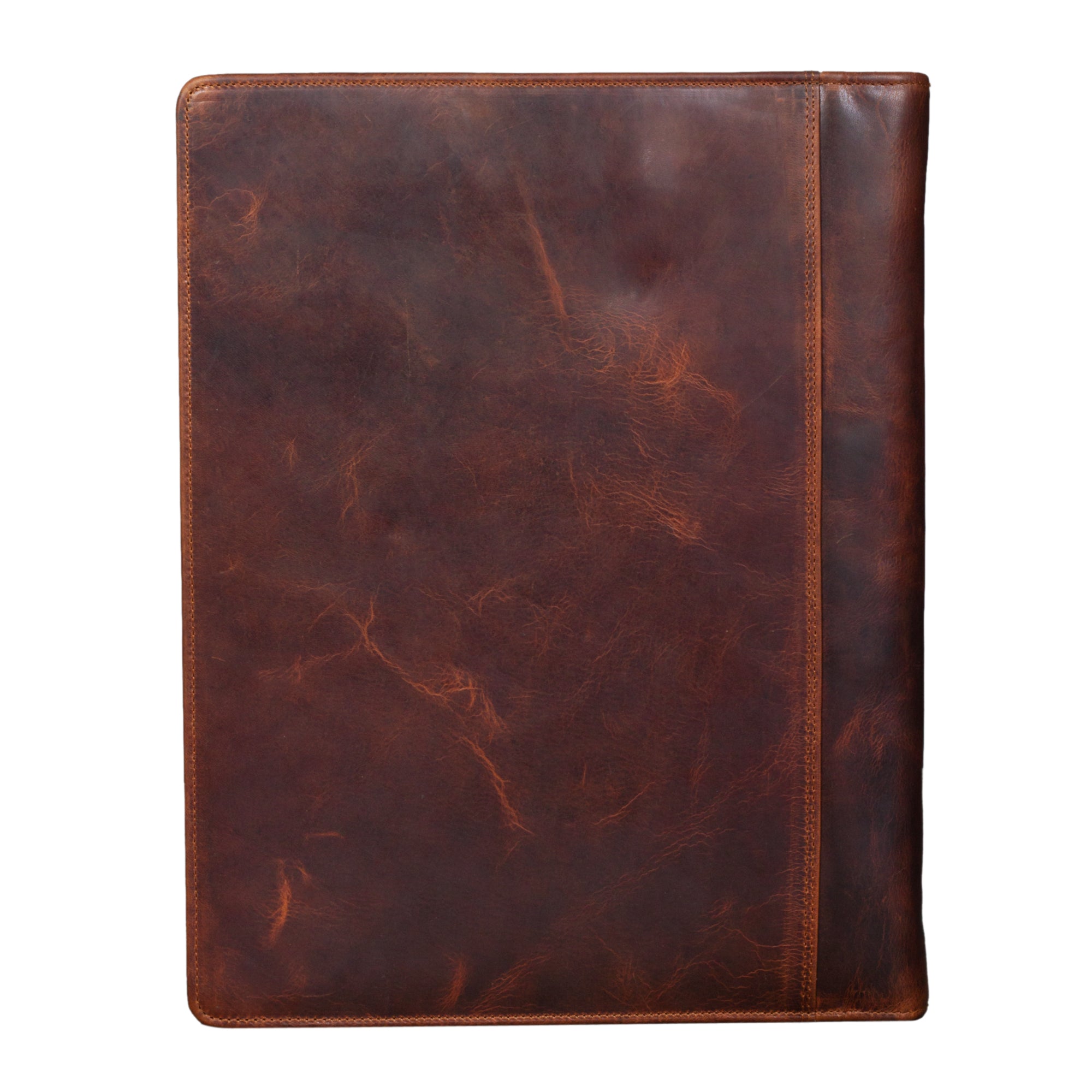Leder Aktenmappe cognac braun
