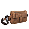 "Ian" Bolso de Cintura de Piel