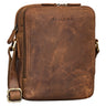 "Tobias" Bolsa Masculina Estilosa de Cuero Pequeña para Hombres