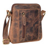 "Emerson" Pequeña Bolsa de Cuero para Hombre Crossbody Bandolera