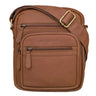 "Fabian" Bolsa de Cuero para Hombro Pequeña Tablet 9.7" Hombre y Mujer