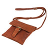 "Julia" Compacto bolso de cuero estilo vintage para mujer