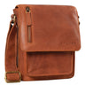 "Finn" Pequeña Bandolera De Cuero Hombre Vintage 8 4 Pulgada