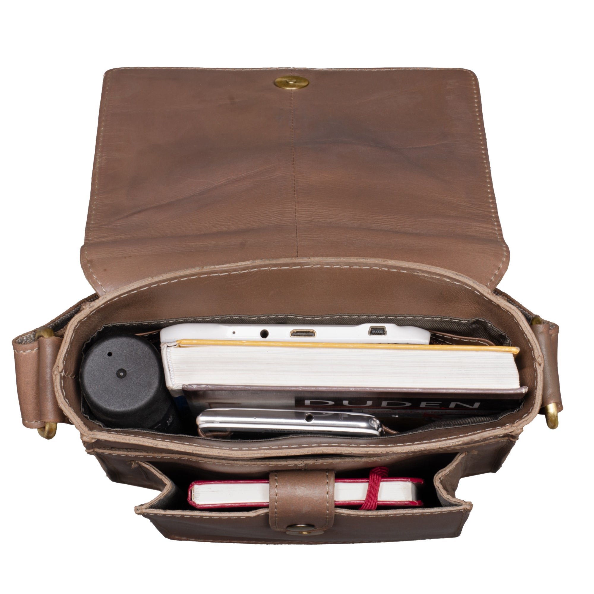 Retro Tablettasche Leder