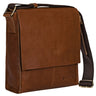 "Malte" Pequeño Messenger Bag de Cuero para Hombre Estilo Vintage