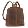 "Calla" Mochila de Cuero Señoras Pequeña Elegante