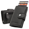"Duke" Tarjetero De Cuero Hombre Pequeña Cartera Con Protección RFID