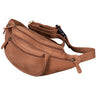 "Eliah" Riñonera o bolsa de cuero vintage